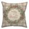 Merry & Bright Plaid Square Throw Pillow